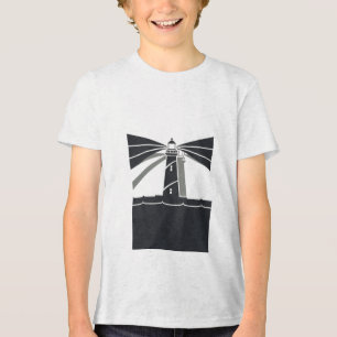 light house   Tri-Blend shirt