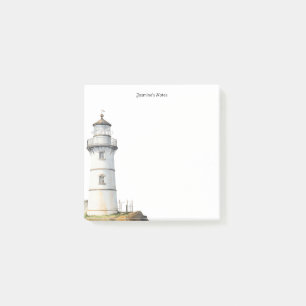 Light house white 1 notepad