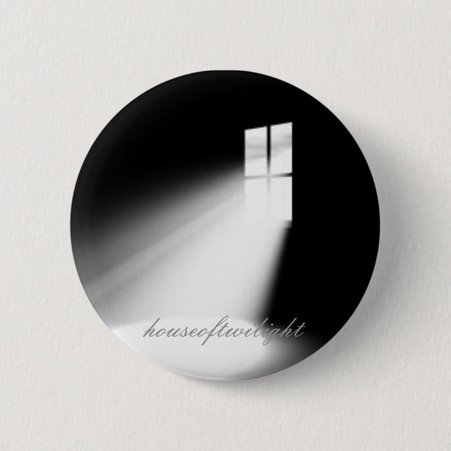 Light, houseoftwilight 6 cm round badge (Front)