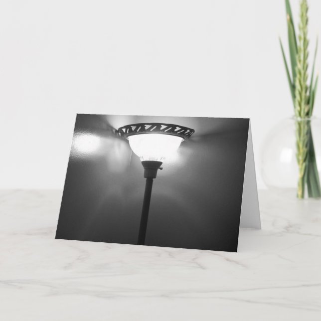 Light in Black and White Card (Front)