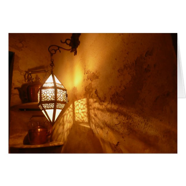 Light in Moroccan Kitchen (Front Horizontal)