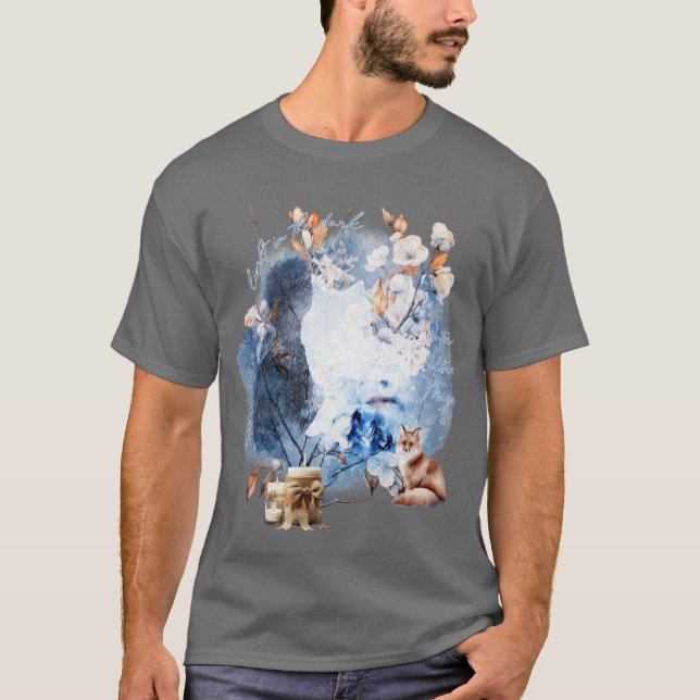 Light In The Dark Winter Solstice Magic T-Shirt (Front)