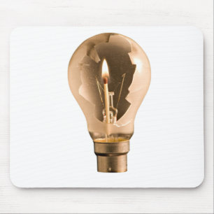 Light in the darkness mouse mat