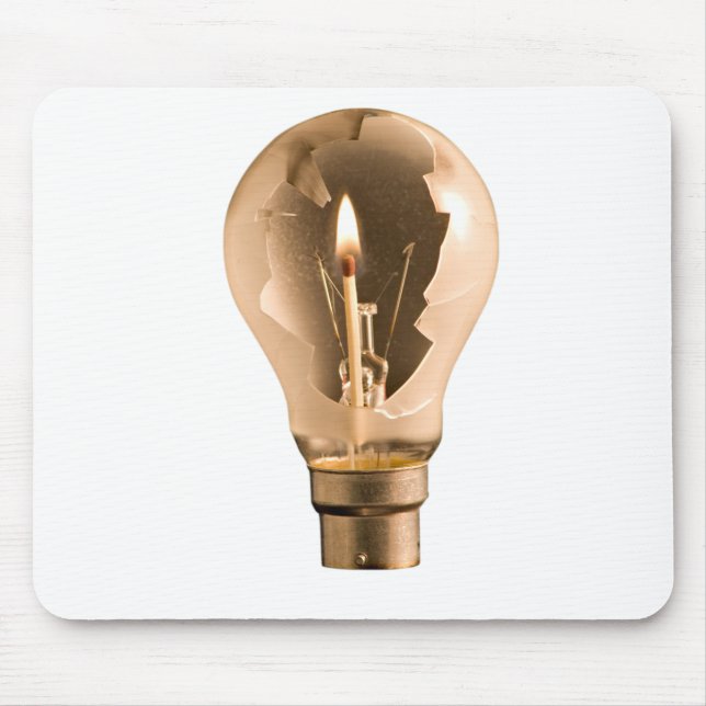 Light in the darkness mouse mat (Front)