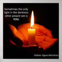 Light in the Darkness Print