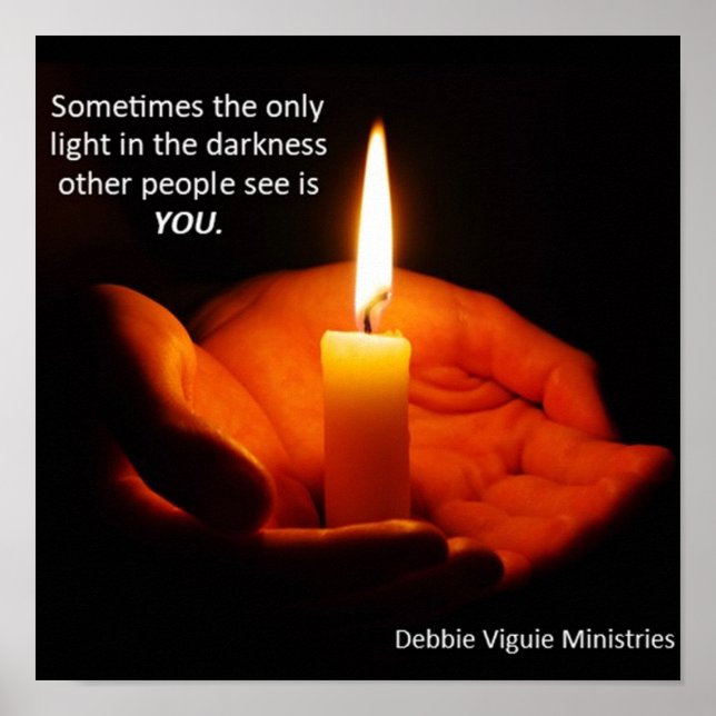 Light in the Darkness Print (Front)