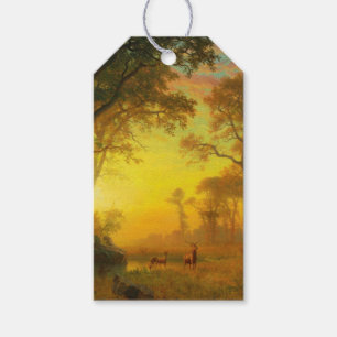 Light in the Forest (by Albert Bierstadt) Gift Tags
