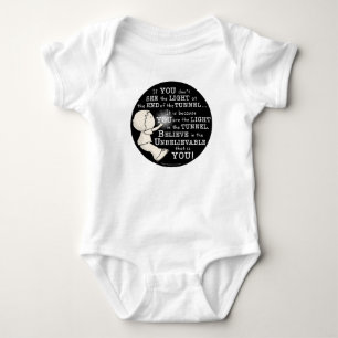 Light in the Tunnel Baby Bodysuit