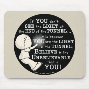 Light in the Tunnel Mouse Mat