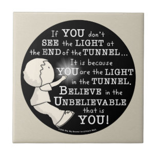Light in the Tunnel Tile