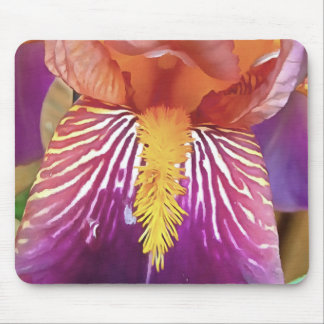 Light Iris Macro Artistic Abstract Mouse Mat