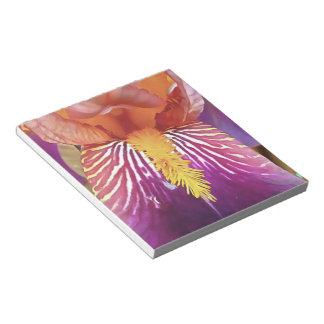 Light Iris Macro Artistic Abstract Notepad