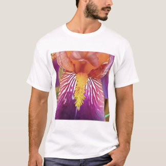 Light Iris Macro Artistic Abstract T-Shirt