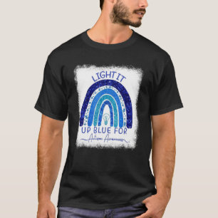 Light It Up Blue For Autism Awareness T-Shirt
