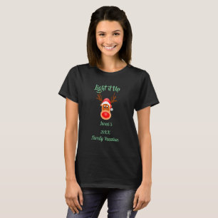 Light It Up CUSTOM Family Vacation Christmas Tee