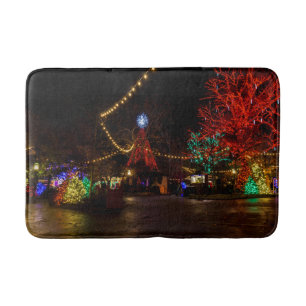 Light It Up For Christmas Bath Mat