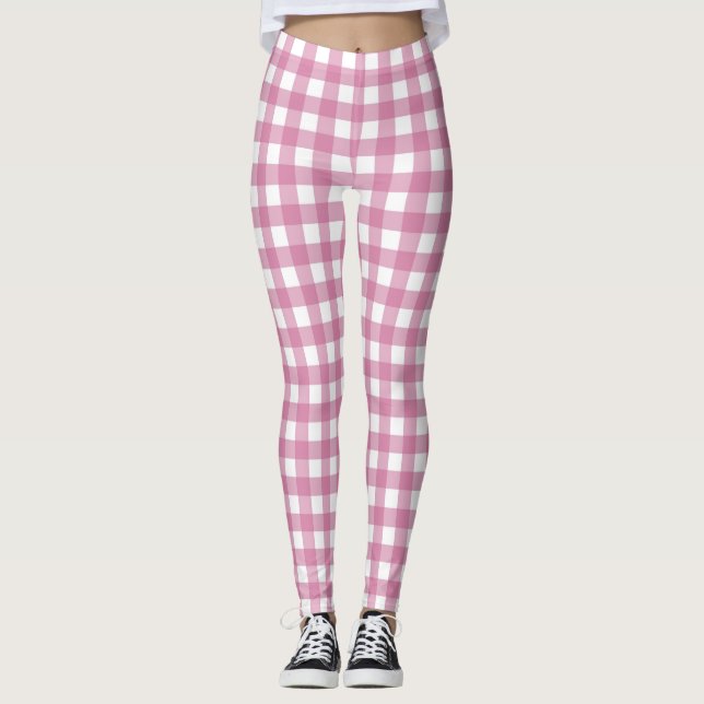 Light Lavender Pink Women's Leggings (Front)