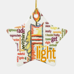 Light Lovely Ceramic Tree Decoration
