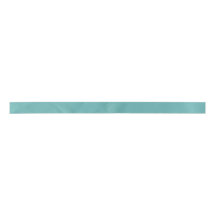 Light Medium Teal Coloured Satin Ribbon