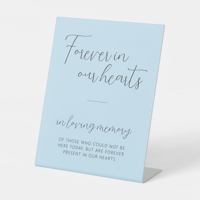 Light Memorial Memory Sign Plaque (Front)