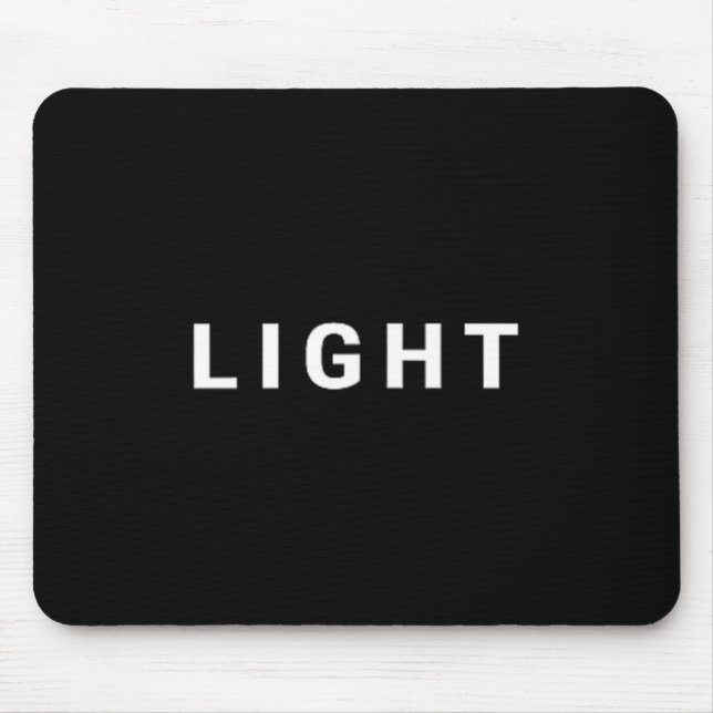 Light Minimalist Mouse Mat (Front)