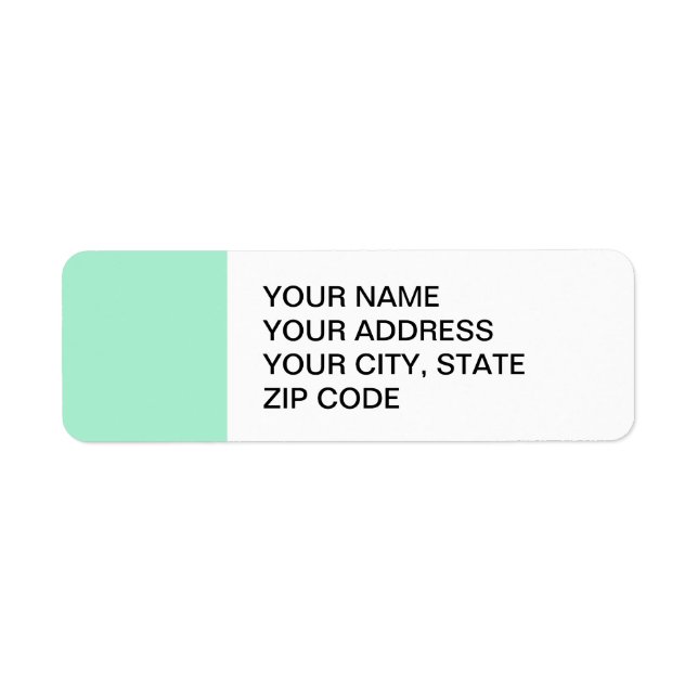 Light Mint Green High End Coloured Matching (Front)