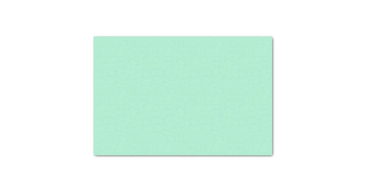 Light Mint Green Tissue Paper Zazzle