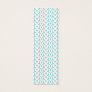 Light Mint Yarn Chevrons Knit Pattern Customisable