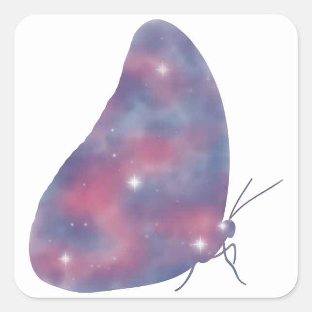 Light Morpho Starscape Sticker (Front)