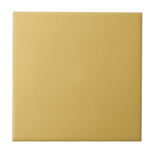 Light Mustard Yellow Solid Colour Tile