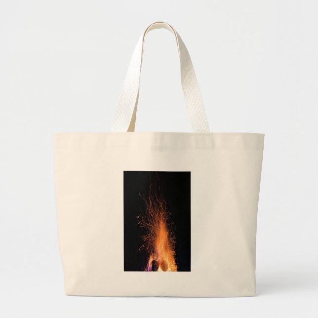 Light my fire large tote bag (Front)