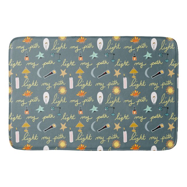 Light My Path Bath Mat (Front)