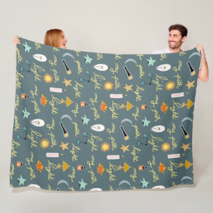 Light My Path Fleece Blanket