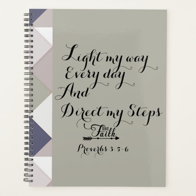 Light my Way Everyday Weekly Planner (Front)