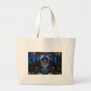 Light Of Ancient Wisdom Large Tote Bag