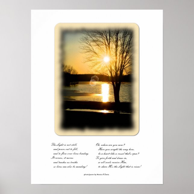 Light of God Photograph Poster (Front)