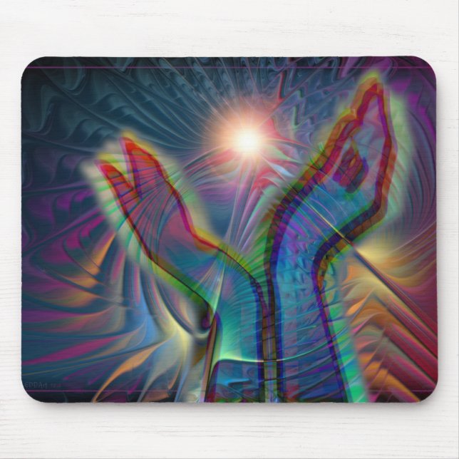 Light Of Hope Mouse Mat (Front)