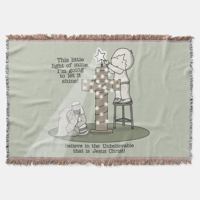 Light of Mine Throw Blanket (Front)