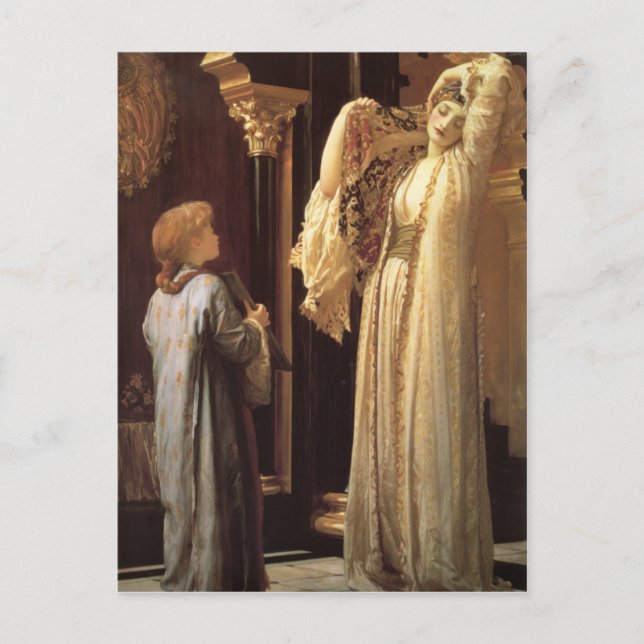 Light of the Harem - Lord Frederick Leighton Postcard (Front)