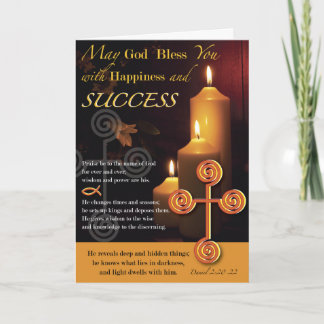 Light of the Lord Success Card