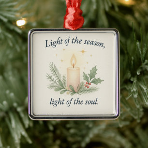 Light of the Season, Light of the Soul Metal Tree Decoration