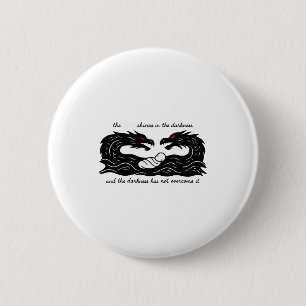 Light Of The World Baby Jesus Christian Design 6 Cm Round Badge
