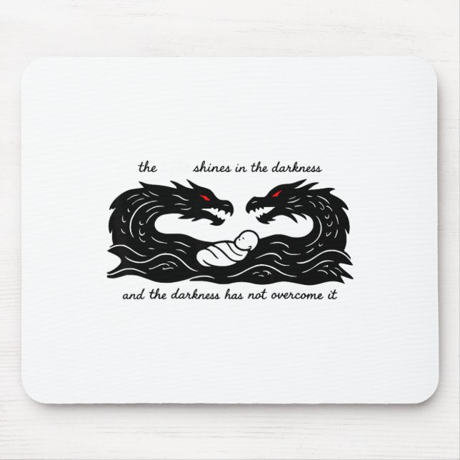 Light Of The World Baby Jesus Christian Design  Mouse Mat (Front)