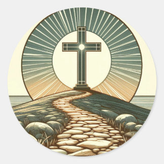 Light of the World Classic Round Sticker