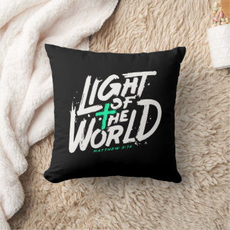 Light of the world matthew 5:14 cushion