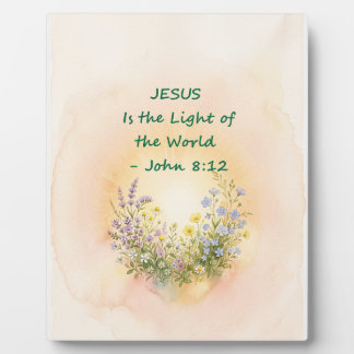 Light of the World Plaque
