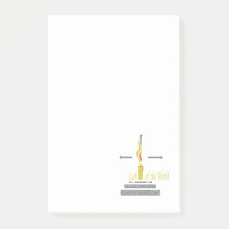 Light of the World Post-it Notes