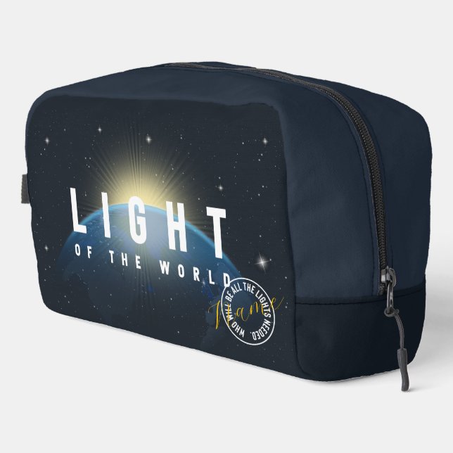 Light of the World | Print Cut Sew Bag (Right Corner)