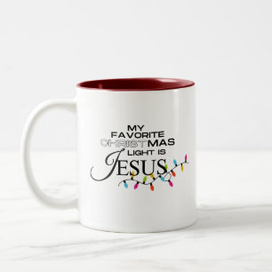 Light of the World Two-Tone Coffee Mug