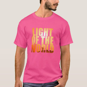 Light of The World u2013 John 812 Jesus Christ Nat T-Shirt